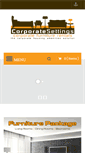 Mobile Screenshot of corporatesettings.com